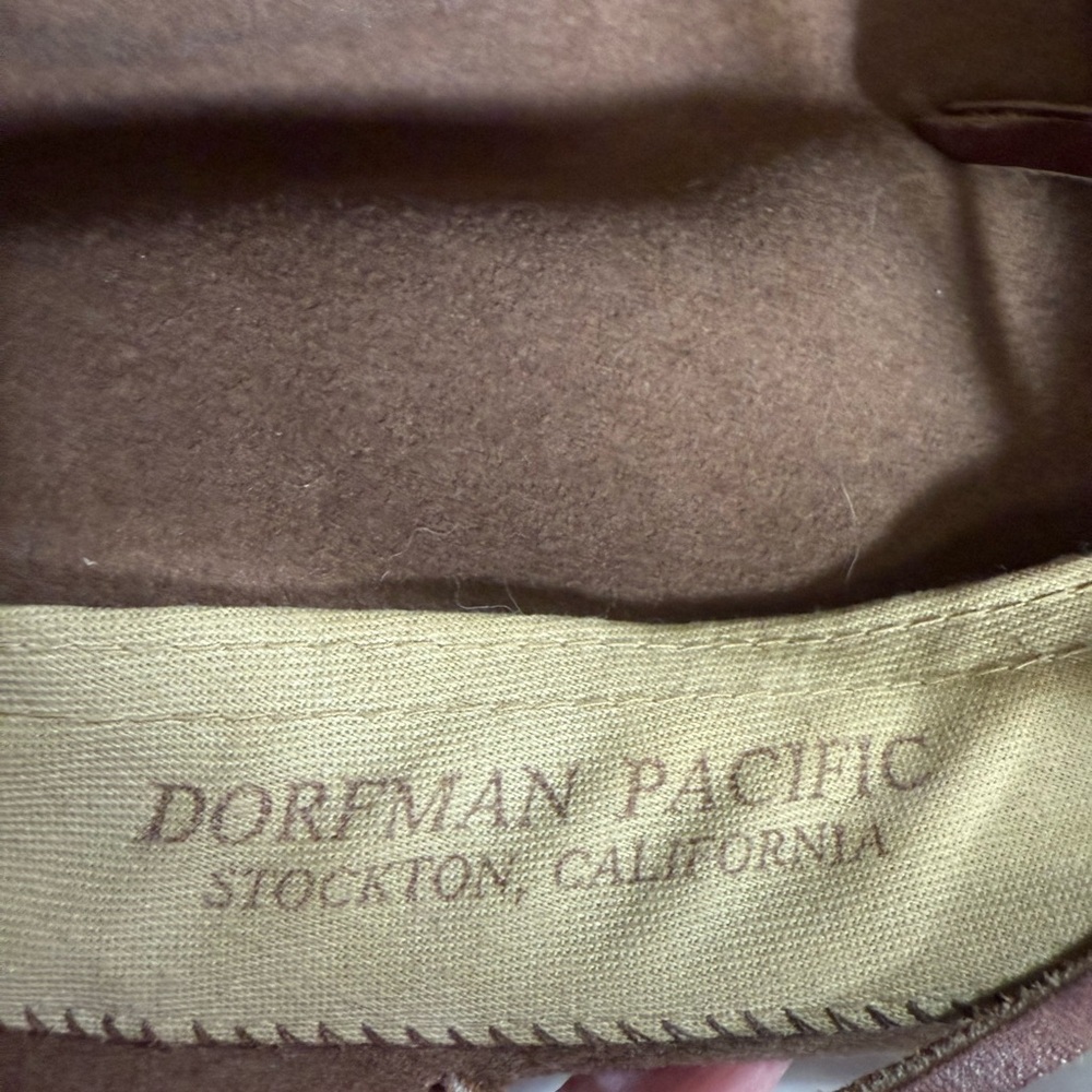 Dorfman Pacific Wide Brim Hat with Rope Band sz small - Picture 7 of 8